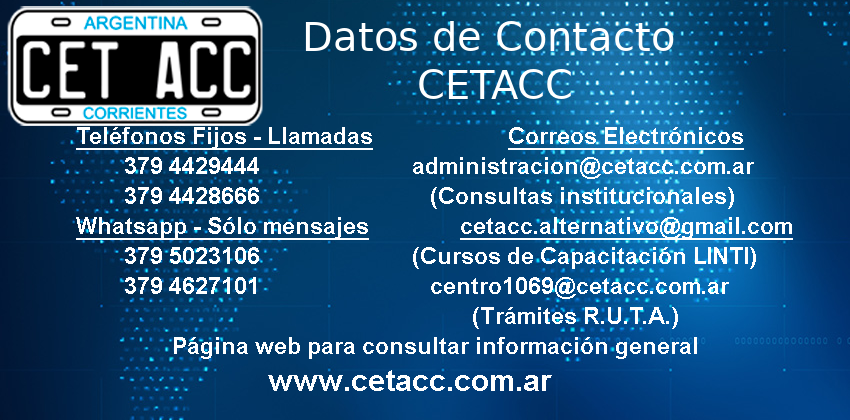 Contactos CETACC